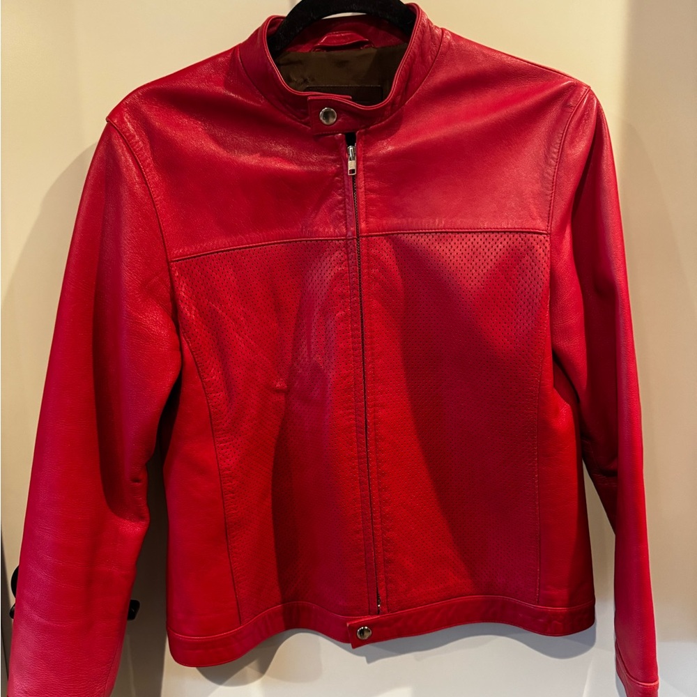 Coach Leather Jacket